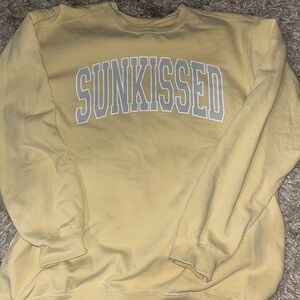 Sunkissed Coconut Oversized Sweatshirt